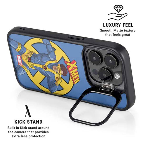 Marvel X-Men Cyclops iPhone 16 Pro Kickstand Case
